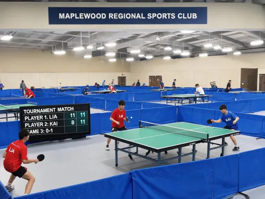 Sports club table tennis